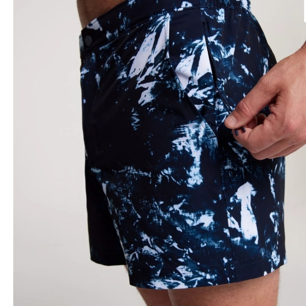 VRST Men's 5” Resort Short Size Medium NWT Swim Shorts With Boxer Brief Liner - Picture 7 of 8
